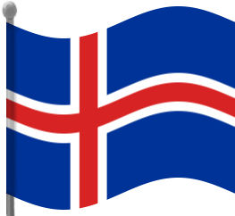 Share Iceland Flag Waving Clipart With You Friends 