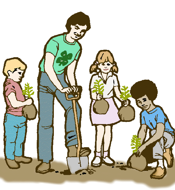 Tree Planting Clipart Images