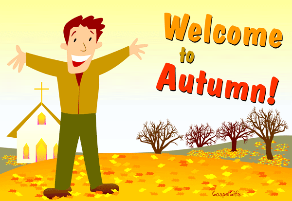 Welcome To Autumn   Free Christian Graphic
