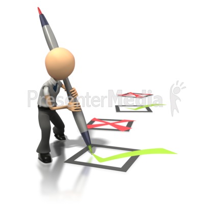 Check Marking   Education And School   Great Clipart For Presentations
