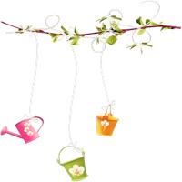 Clipart Png Images   Streamers Pendants For Decoration On A