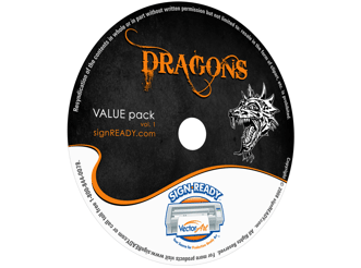 Dragons Clipart Vinyl Cutter Plotter Images Eps Vector Clip Art