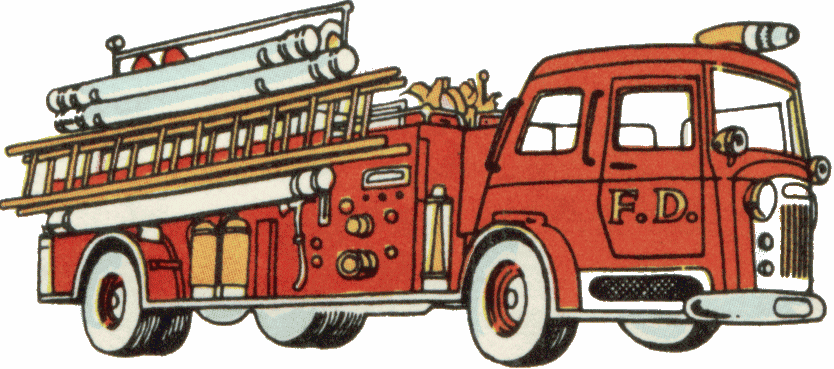 Fire Truck Clipart   Celebrations  Firetruck Fanatic  Party Ideas