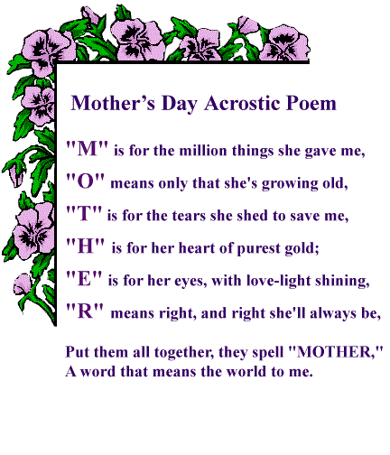 Happy Mother S Day Cards Wishes And Poems 2015