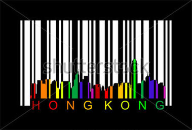 Hong Kong Bar Code Vector