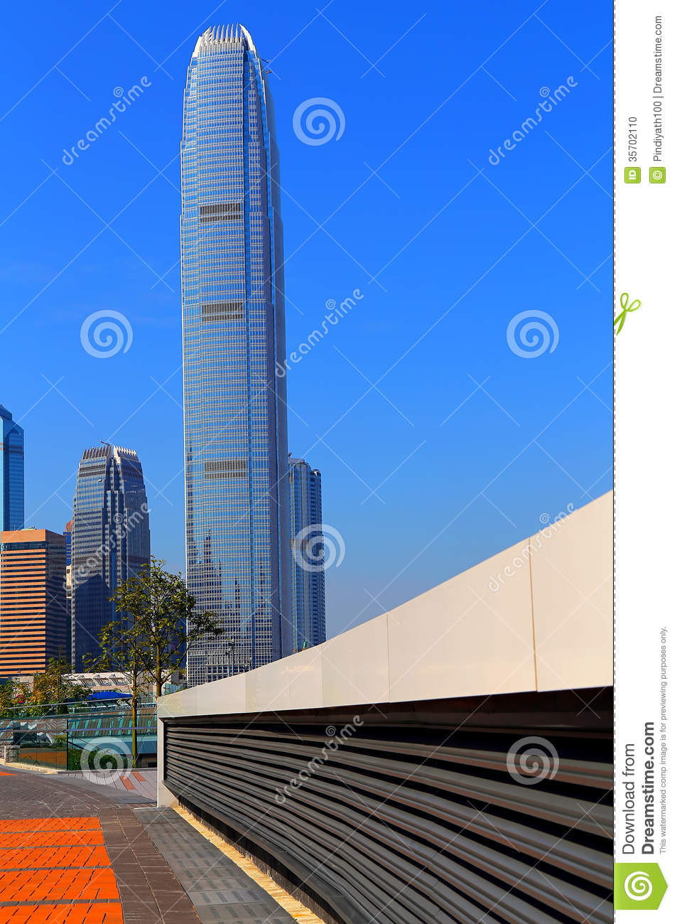 Hong Kong Landmark Ifc Centre Stock Photo   Image  35702110