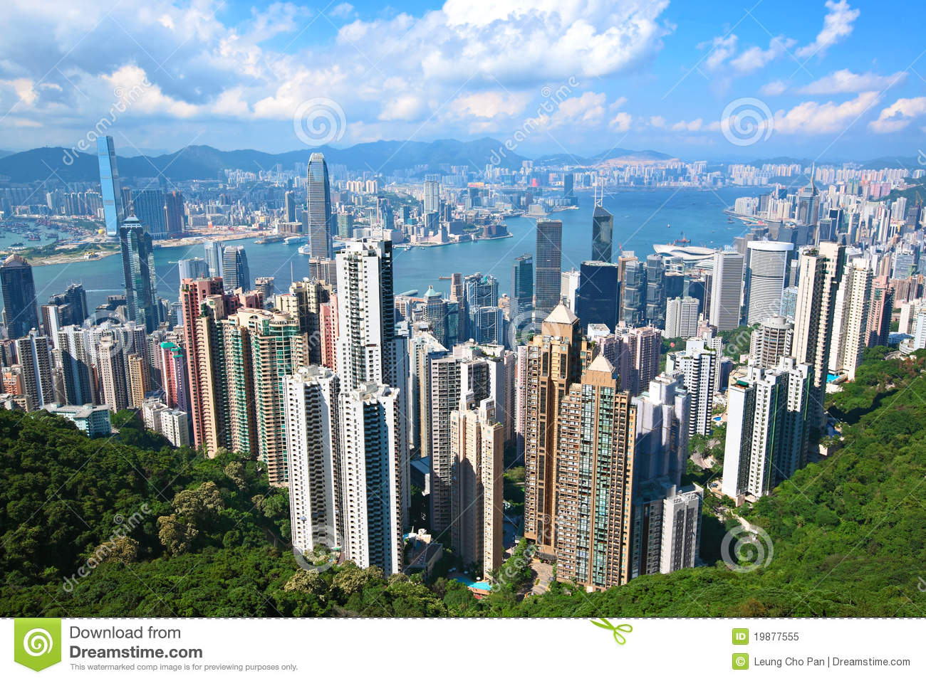 Hong Kong Landmark Royalty Free Stock Photo   Image  19877555