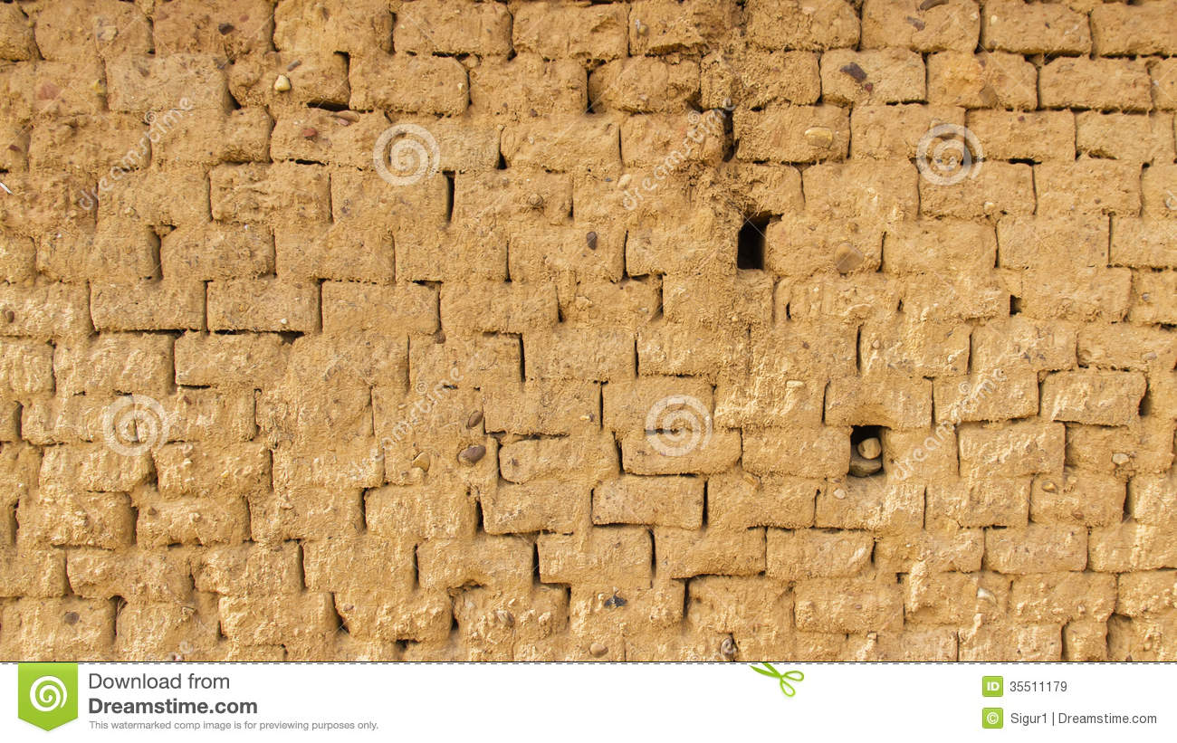 Mud Adobe Wall Texture Royalty Free Stock Images   Image  35511179