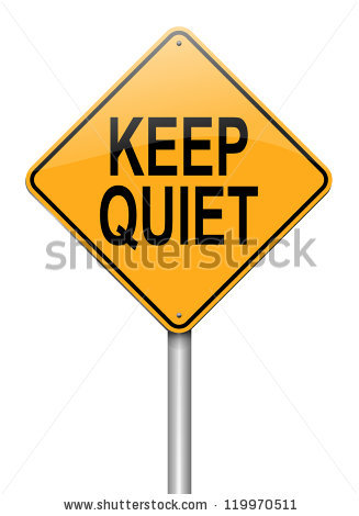 Oh Be Quiet Clipart