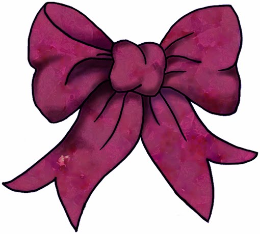 Ribbons And Bows   Set A34   Maroon And Black   A Collection Of Over