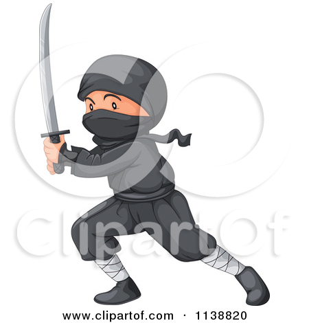 Royalty Free  Rf  Ninja Clipart Illustrations Vector Graphics  1
