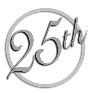 25 Wedding Anniversary Logo   Clipart Best