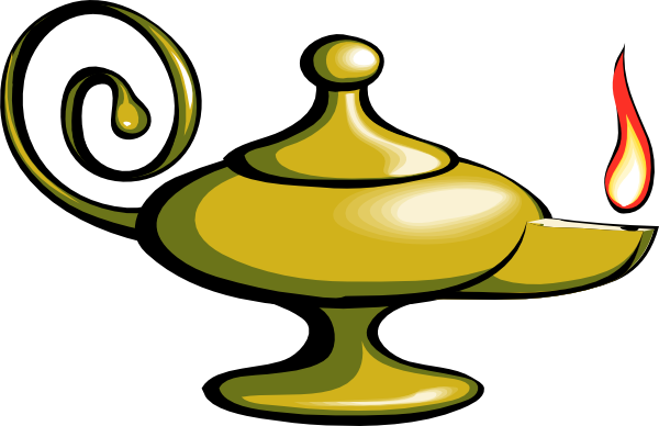 Aladin Lamp Clip Art At Clker Com   Vector Clip Art Online Royalty