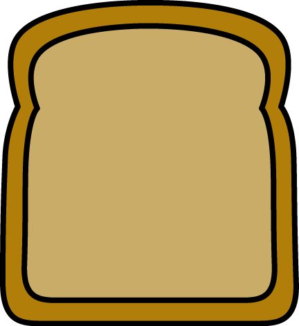 Big Slice Of Bread Clip Art   Big Slice Of Bread Image