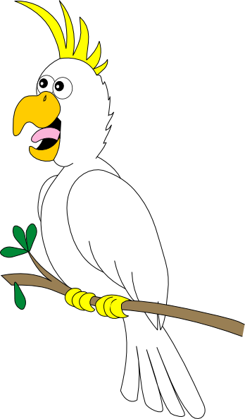 Cartoon Parrot Clip Art At Clker Com   Vector Clip Art Online Royalty    