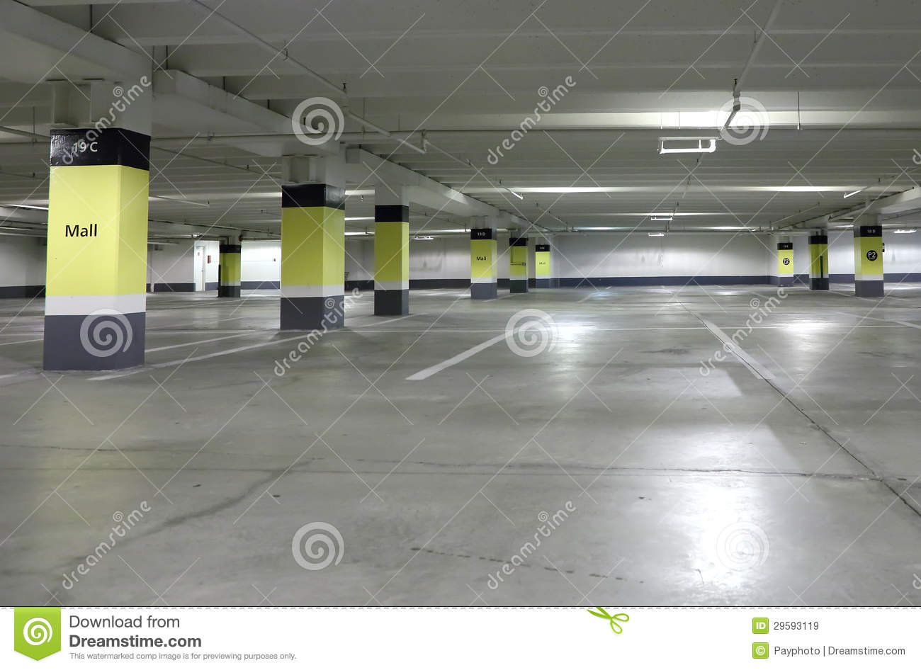 Empty Parking Lot Royalty Free Stock Images   Image  29593119