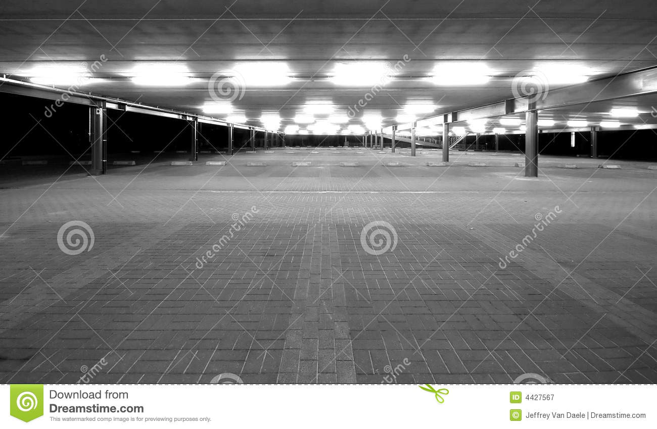 Empty Parking Lot Royalty Free Stock Photography   Image  4427567
