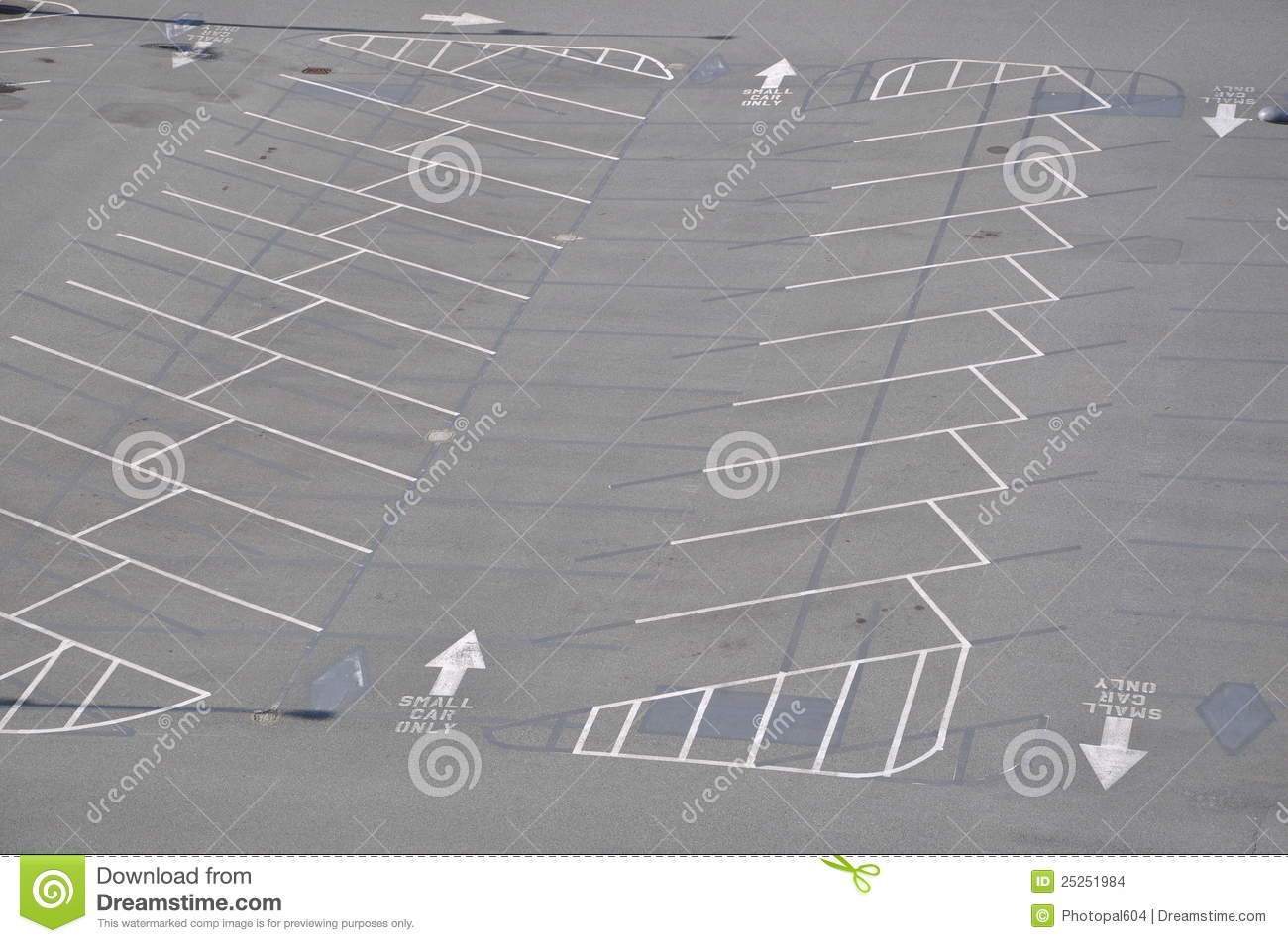 Empty Parking Lot Stock Images   Image  25251984