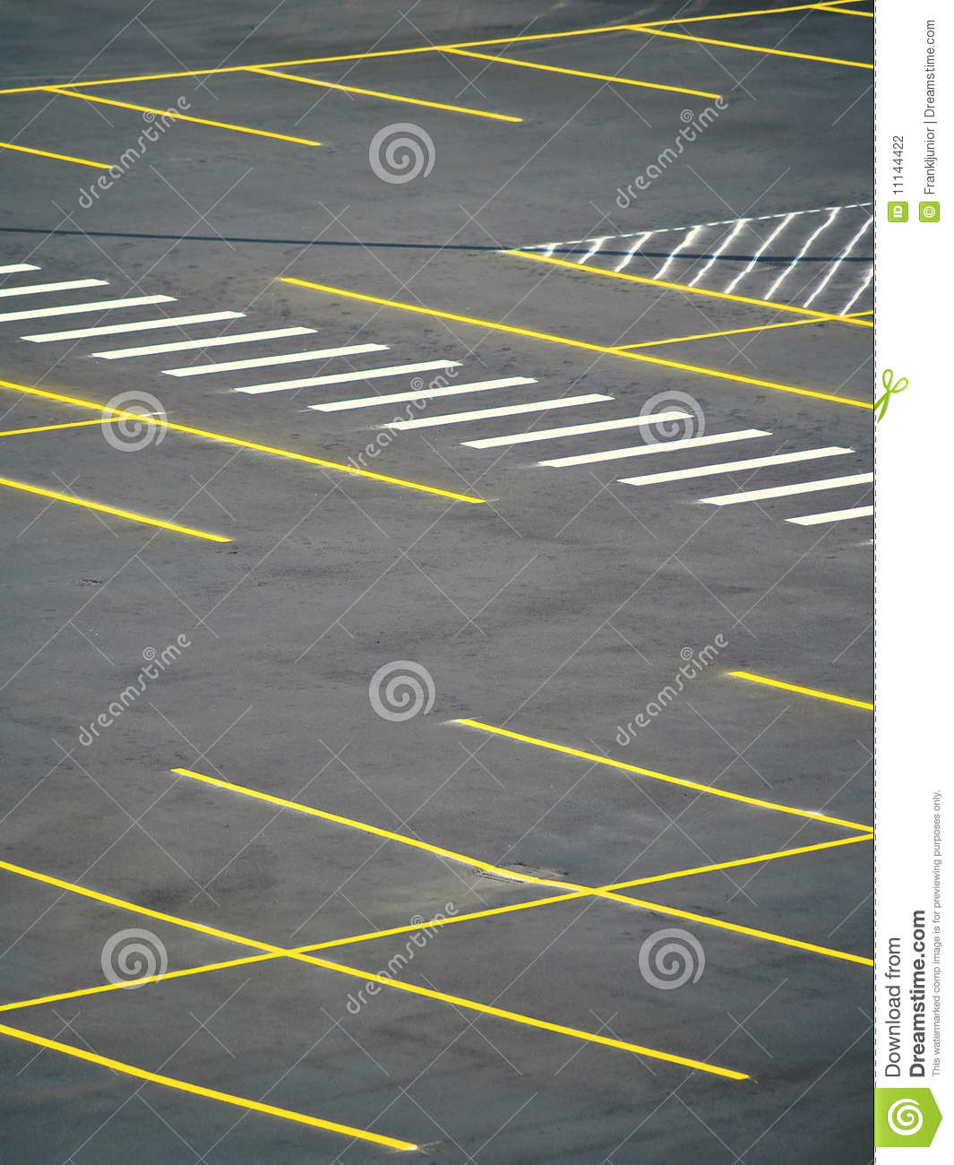 Empty Parking Lot Stock Photography   Image  11144422