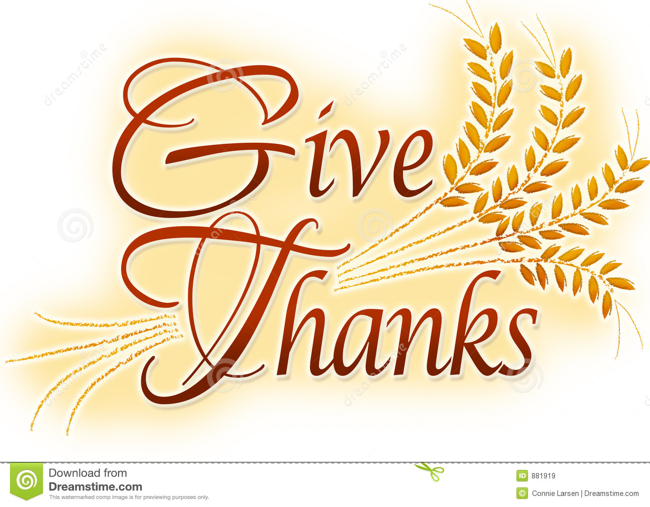 Give Thanks Royalty Free Stock Images   Image  881919