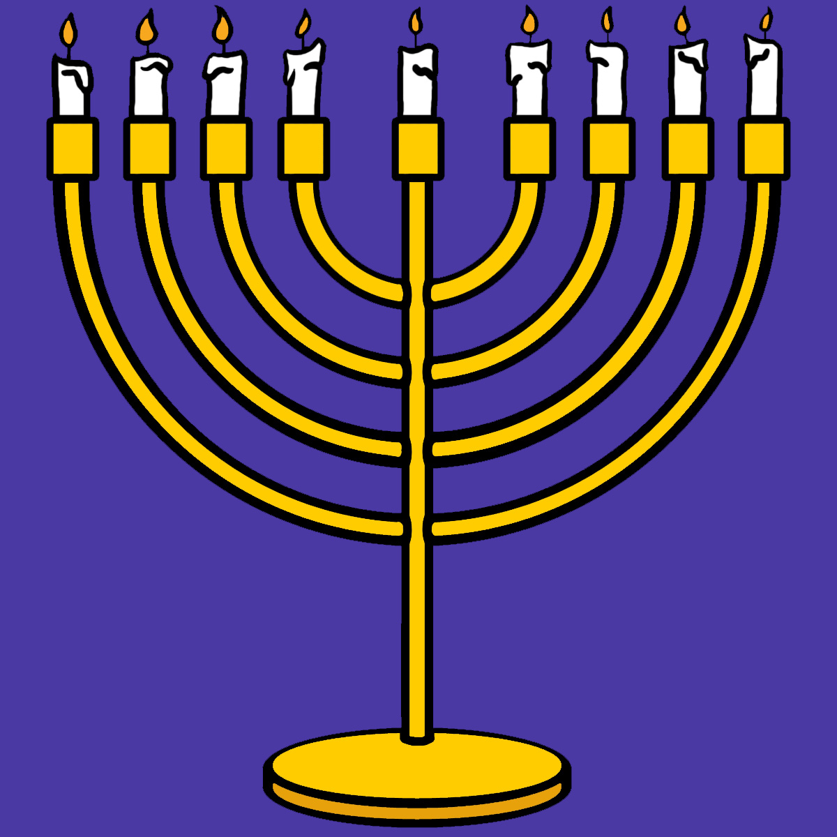 Illustration Can Be Used For The Jewish Holiday Hanukkah Or Chanukah