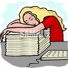 Overworked Clipart Clip Art Illustrations Images Graphics And