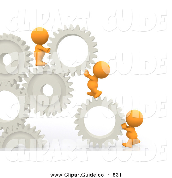 People Working With Gear Cogs Working Together By Andresr 831 Jpg