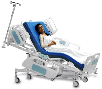 Search Result For Medical Patient In Bed Clip Art