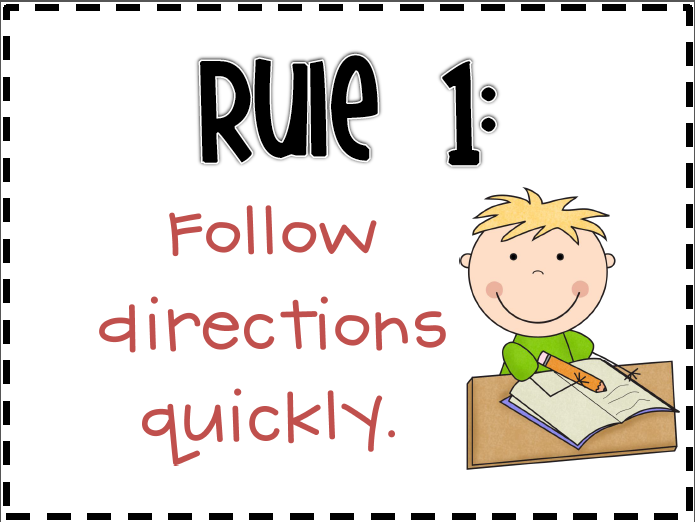 The Following Rule Posters Are Available For Free From Teachers Pay