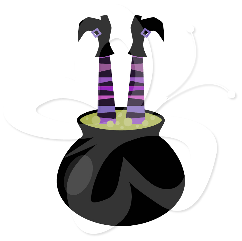 Wicked Witch Legs Clip Art Set   Creative Clipart Collection