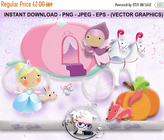 50  Off Sale Disney Princess Clipart For Commercial Use Cinderella