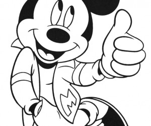 Black And White Mickey Mouse Face Black And White Mickey Mouse