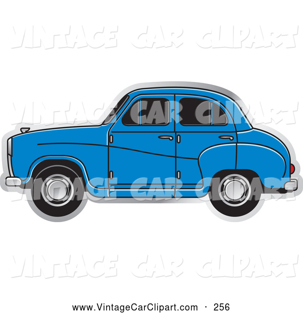 Blue Austin A30 Car Vintage Car Clip Art Lal Perera