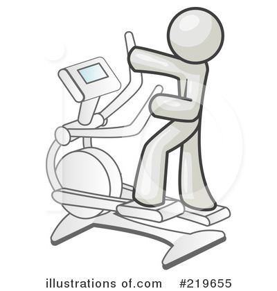Exercise Clipart  219655 By Leo Blanchette   Royalty Free  Rf  Stock    