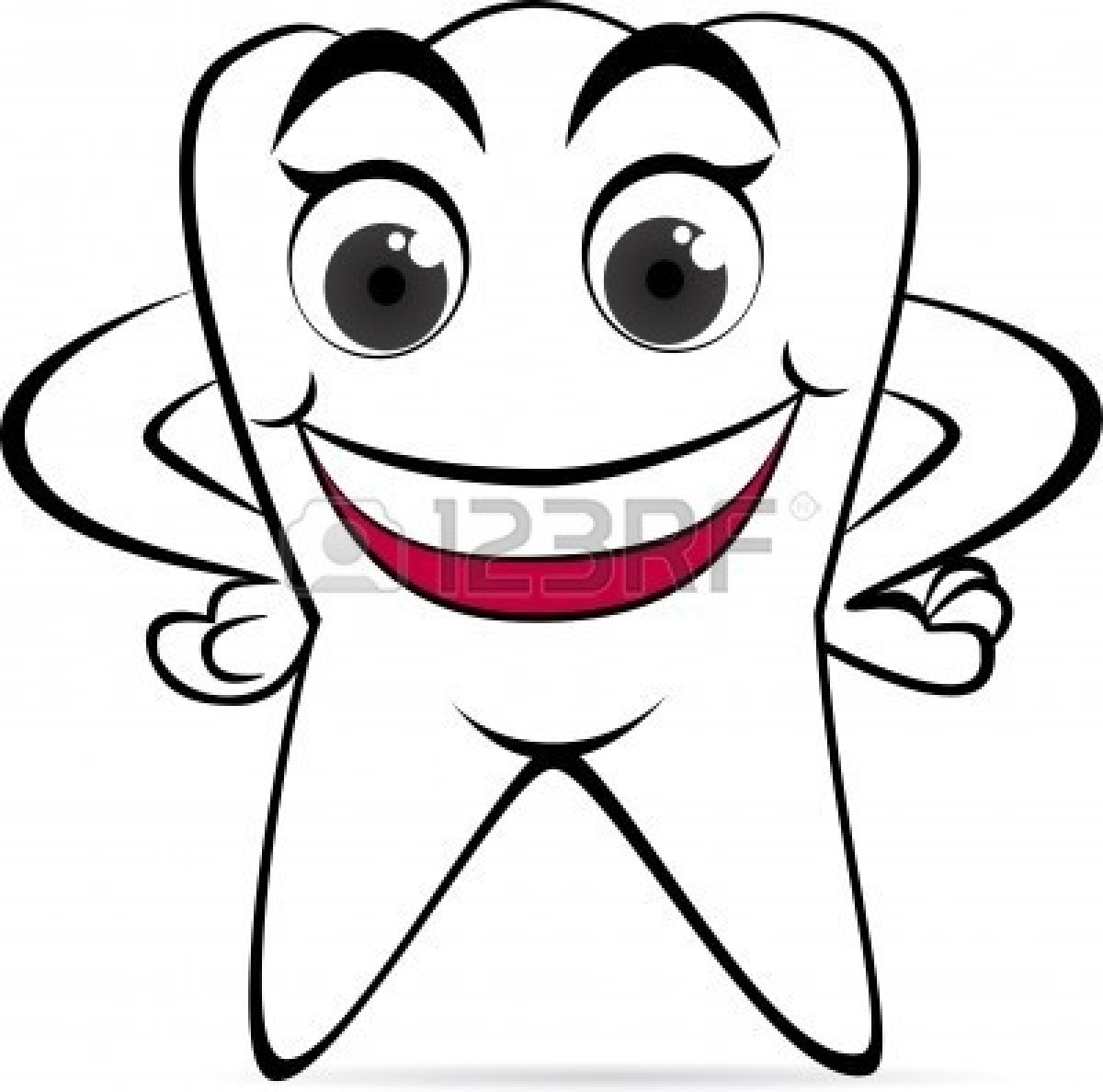 Happy Tooth Clip Art   Clipart Panda   Free Clipart Images