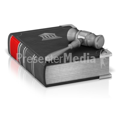 Law Book And Gavel   Education And School   Great Clipart For