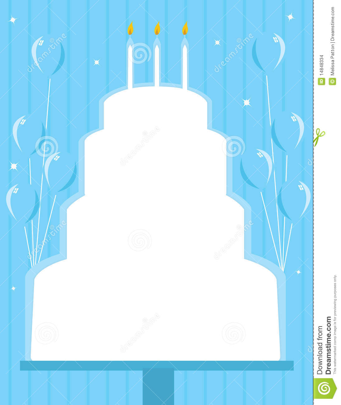 More Similar Stock Images Of   Birthday Cake Frame Background