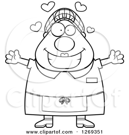 Royalty Free  Rf  Lunch Lady Clipart   Illustrations  1