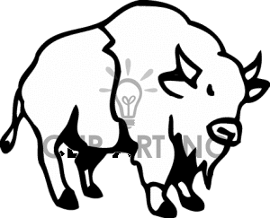 Buffalo Buffalos Bison Farm Farms Animals Pab0105 Gif Clip Art Animals    