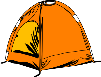 Cartoon Camping Tent Clipart   Free Clip Art Images
