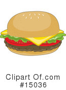 Cheeseburger Clipart  12128   Illustration By Amy Vangsgard