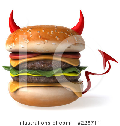 Cheeseburger Clipart  226711   Illustration By Julos