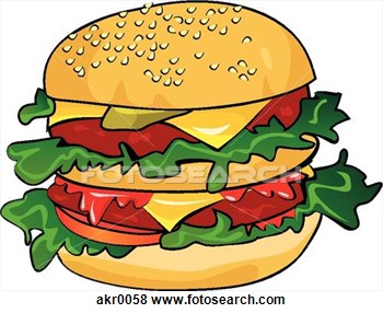 Cheeseburger Clipart Akr0058 Jpg