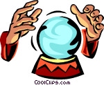Crystal Ball And Hands