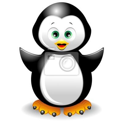     Cucciolo Cartoon Cute Penguin Vector   Clip Art   Pixersize Com