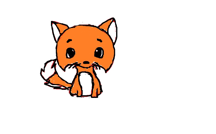 Fox Face Drawing A Cute Little Fox 1 000000028126 1 Jpg
