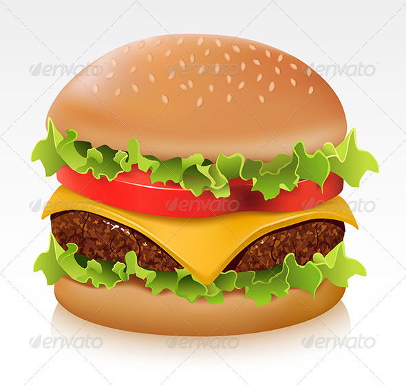 Graphicriver Delicious Cheeseburger 2678046