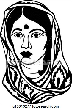 India Middleast People Woman Poses  Fotosearch   Search Clipart    