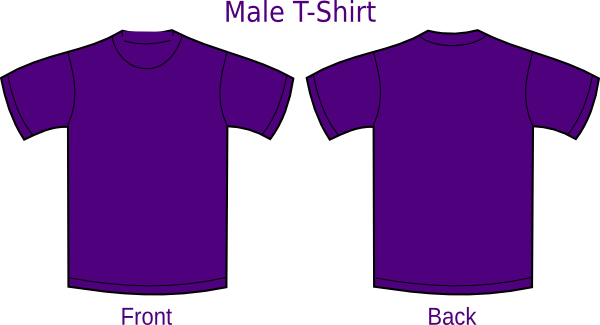 Purple Shirt Clip Art At Clker Com   Vector Clip Art Online Royalty