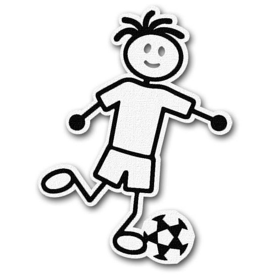 Rbs   Stick Figure   Soccer Boy   Scrappin Sports Stuff